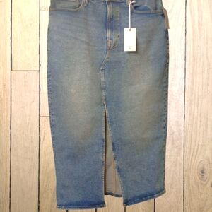 Good American Denim 'Good Petite Skinny' Skirt